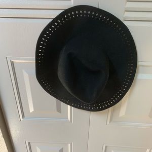 Woman hat, black color,